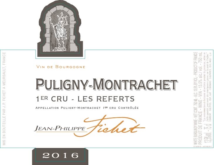 Fichet Puligny Les Referts 1er Cru 2021