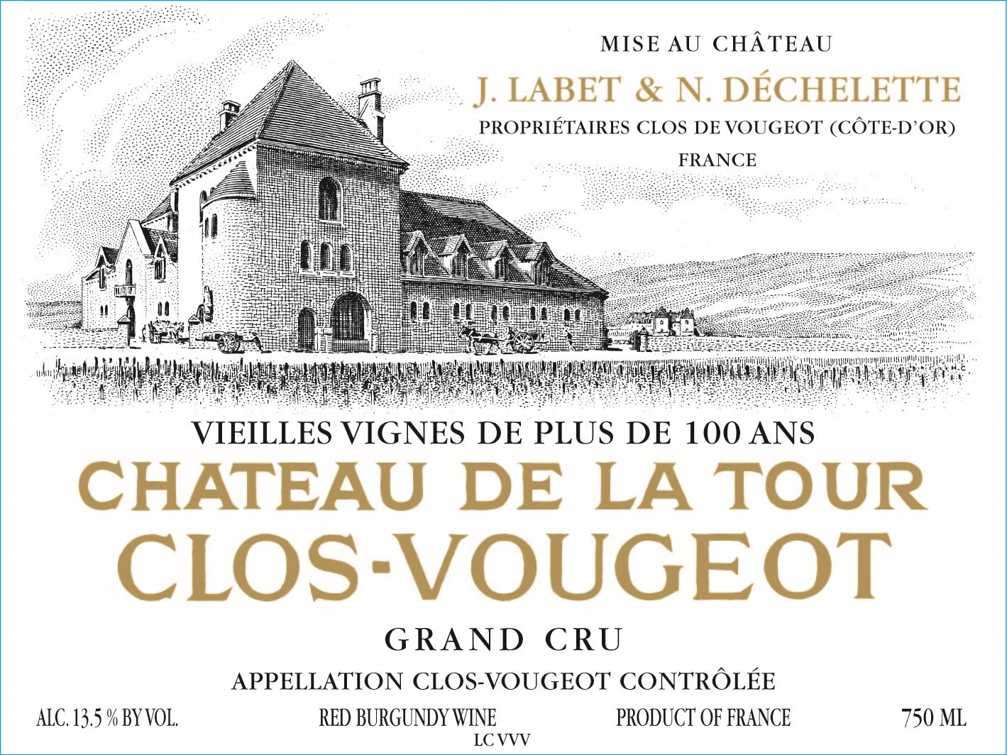 Château de la Tour Clos Vougeot Vieilles Vignes Grand Cru 2021